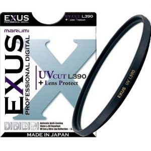 MARUMI,日本專業濾鏡,EXUS,抗紫外線UV鏡L390 保護鏡,防靜電多層鍍膜,防潑水,抗油鍍膜 高透光率 超簿框