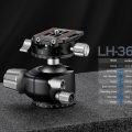 LH-36R,RH-1L,雙全景夾座,低重心球形雲台